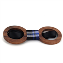 Nœud Papillon en bois Lunettes