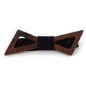 Nœud Papillon en bois creux Bow