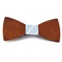 Nœud Papillon en bois lisse