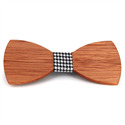 Nœud Papillon en bois lisse