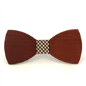 Nœud Papillon en bois lisse