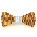 Nœud Papillon en bois Vagues