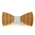 Nœud Papillon en bois Vagues