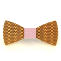 Nœud Papillon en bois Vagues
