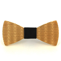 Nœud Papillon en bois Vagues