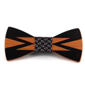 Nœud Papillon en bois peint