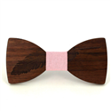 Nœud Papillon en bois plume