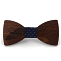 Nœud Papillon en bois plume