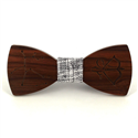 Nœud Papillon en bois Zodiac Sagittaire