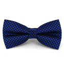 Nœud Papillon Noir Croix Bleues