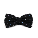Nœud Papillon noir à pois multicolores