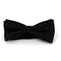 Nœud Papillon Noir à Pois Brillants