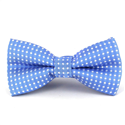 Nœud Papillon Enfant Bleu Clair à Pois