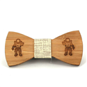 Nœud Papillon Enfants en Bambou Astronaute