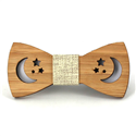 Nœud Papillon Enfants Bambou Creux Ciel
