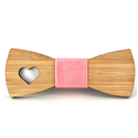 Nœud Papillon Enfants Bambou Coeur Creux