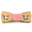 Nœud Papillon Enfants en Bambou Creux Papillon