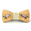 Nœud Papillon Enfants Bambou Creux Tyrannosaurus Rex