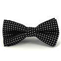 Nœud Papillon Enfants Noir à Pois
