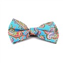 Nœud Papillon Paisley Bleu Ciel