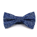 Nœud Papillon Paisley Bleu Ciel et Bleu