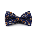 Nœud Papillon Paisley Bleu Marine