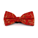 Nœud Papillon Paisley Brillant Rouge