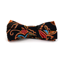 Nœud Papillon Paisley Noir