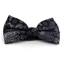 Nœud Papillon Paisley XL Gris