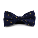 Nœud Papillon Chiens Bleu Marine