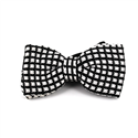 Nœud Papillon à pois noir et blanc