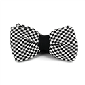 Nœud Papillon à pois noir et blanc