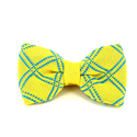 Nœud Papillon à carreaux jaune