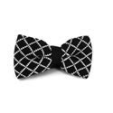 Nœud Papillon à carreaux noir et blanc