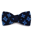 Nœud Papillon Point Formes Géométriques Bleu