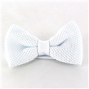 Nœud Papillon en point lisse blanc