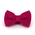 Nœud Papillon en point uni Fuchsia