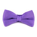 Nœud Papillon en point uni violet