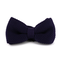 Nœud Papillon en point lisse violet