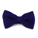 Nœud Papillon en point lisse violet