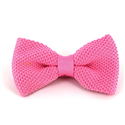 Nœud Papillon en point rose uni