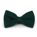 Nœud Papillon en point vert foncé