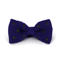 Nœud Papillon à pois violet foncé