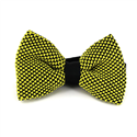 Nœud Papillon à pois noir et jaune