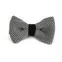 Nœud Papillon à pois noir et blanc