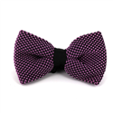 Nœud Papillon à pois noir et lilas