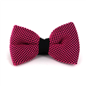 Nœud Papillon à pois noir et rose