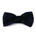 Nœud Papillon à carreaux bleu et noir