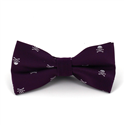 Nœuds Papillon crânes violet
