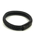 Bracelet en Cuir Noir II